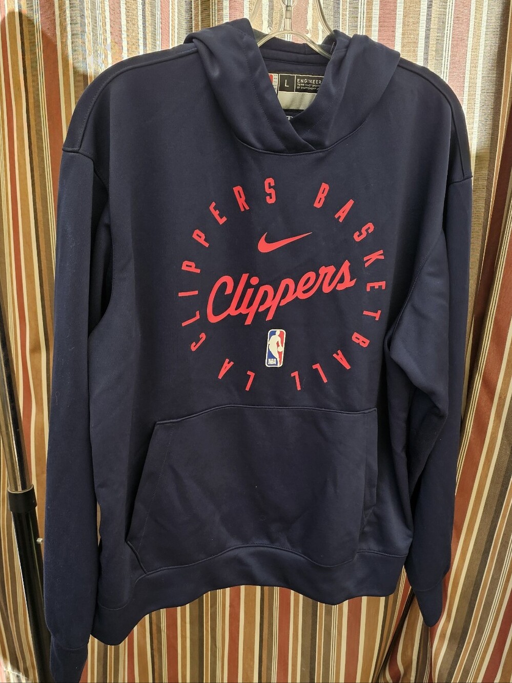 Nike Los Angeles Clippers Navy Pullover Hoodie